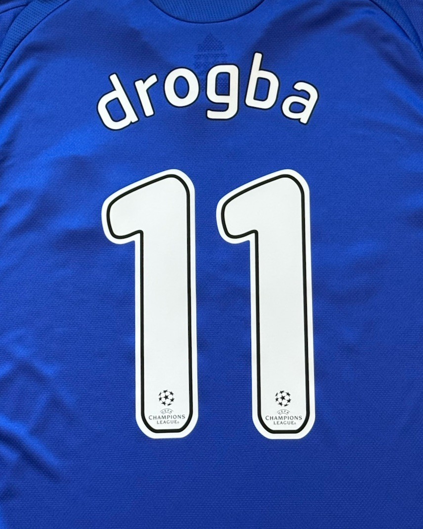 2008/09 Chelsea Authentic Home Jersey #11 Drogba Large Player