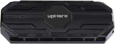 10-Port 6PIN SATA RGB Hub with 21-Key Remote Control/Splitter for 6-Pin Case Fan