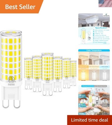 G9 Led Light Bulb,6W Chandelier Light Bulbs 60W Halogen Equivalent,88PCS LED,...