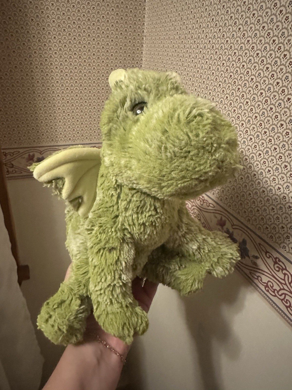 Douglas Lucien Green Dragon Softie Plush Stuffed Animal, 9