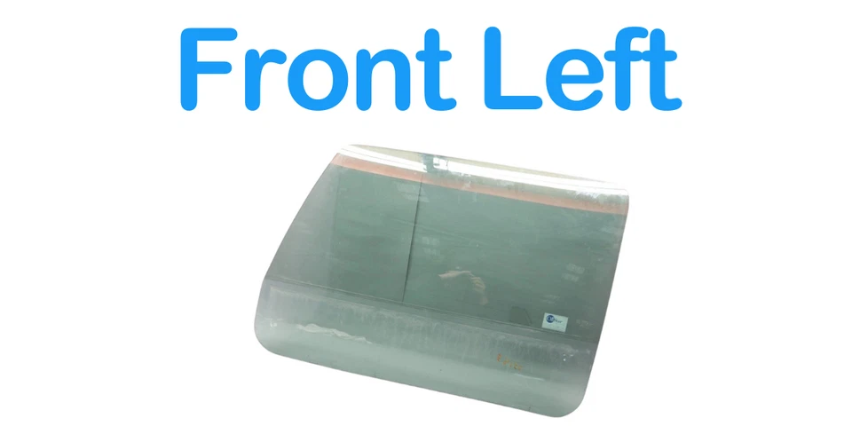 03-09 Hummer H2 puerta delantera izquierda lado conductor ventana auto vidrio 15189210 OEM Foto 3 de 4