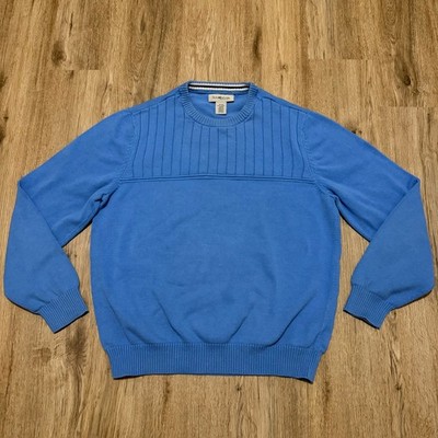 Sun River Clothing Co. 100% Cotton Ocean Blue Sweater Women's Size Medium