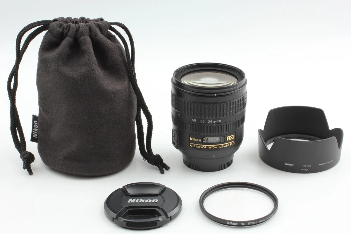 Nikon NIKKOR f/3.5 Camera Lenses 18-70mm Focal for sale | eBay