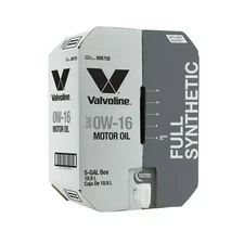 Valvoline Advanced Full Synthetic Motor Oil 0W-16 5 GA Box