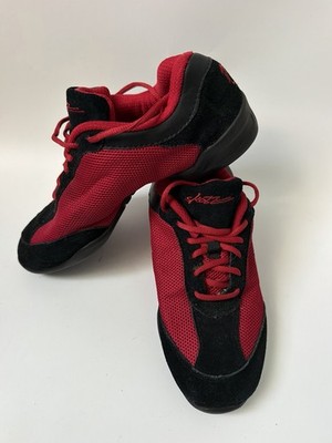 Skazz by Sansha Women's Dance Studio Exercise Sneakers Mesh Suede Red Size 11M
