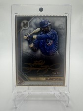 2023 Topps Museum Collection Museum Framed Autographs Sammy Sosa MFA-SS Gold /10