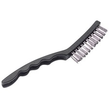 Image of Draper Stainless Steel Fill Wre Brush 230mm Plastic Handle 52403