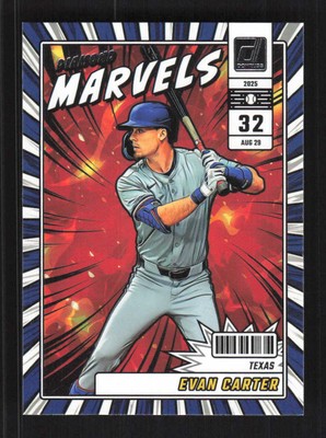 Evan Carter 2025 Donruss Diamond Marvels #4 | eBay