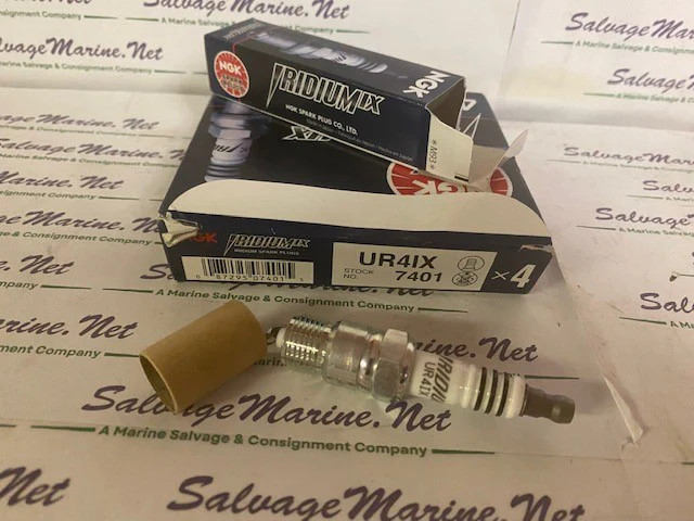 NGK PACK PF 4 #UR4IX IRUDIUM IX SPARK PLUG 7401