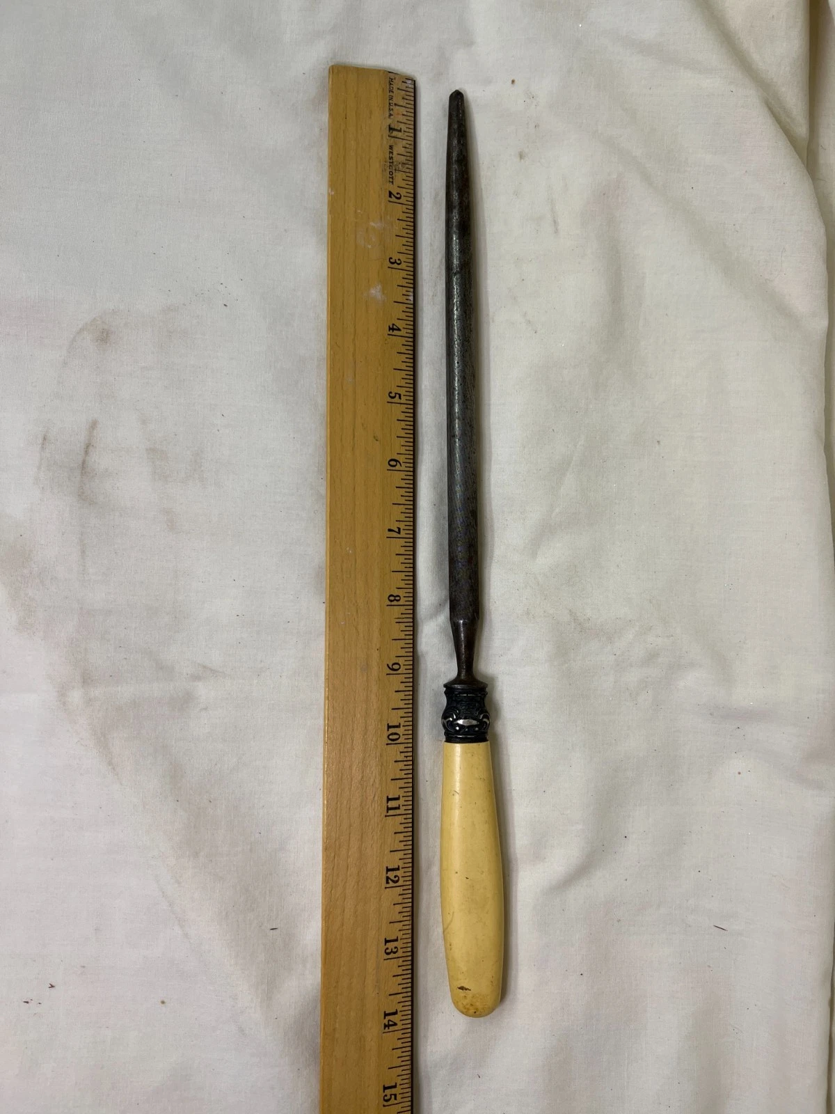 Vintage Knife Sharpener Honing Rod