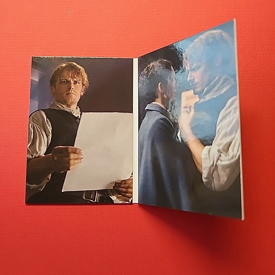 6-0-1-NS PWE-THICK . outlander 3 . cryptozoic 2018 A. Malcolm Folding Card #F1 - Image 3 of 3