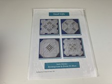 Hardangersom Satin Stitches Small Gifts Hardanger Pattern Needlepoint 2S