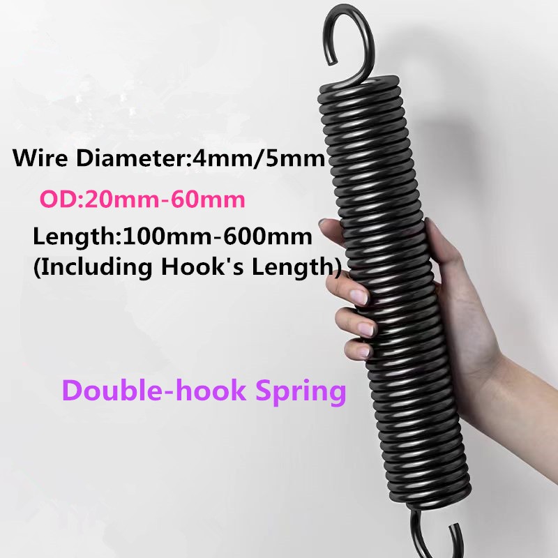 Heavy Duty Spring Steel Expansion Extension Tension Spring ,Wire Diameter 4-5mm