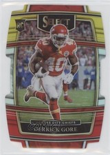 2021 Panini Select Concourse Red & Yellow Prizm Die-Cut Derrick Gore #84 0a2