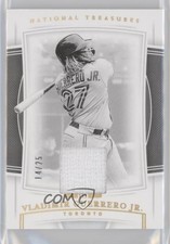 2020 Panini National Treasures Holo Gold 14/25 Vladimir Guerrero Jr #104 00d2