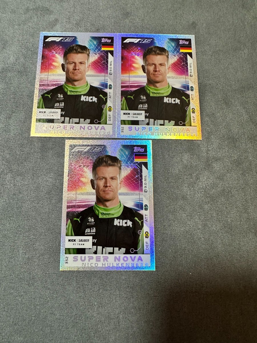 Nico Hulkenberg SuperNova - F1 2025 Turbo Attax | eBay Australia