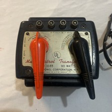 LIONEL "O" Gauge 90 WATT Transformer Type 1033 Untested Needs Cord
