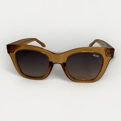 $75 QUAY Australia AFTER HOURS Sunglasses Honey Amber Square 125