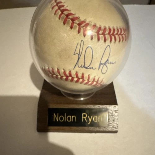 Nolan Ryan Autographed Baseball SSCA Hicksville NY Authentication
