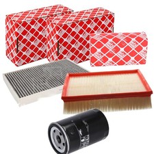 FEBI POLLEN- LUFT- ÖL-FILTER PAKET passend für Audi A6 C5 4B2 4B5