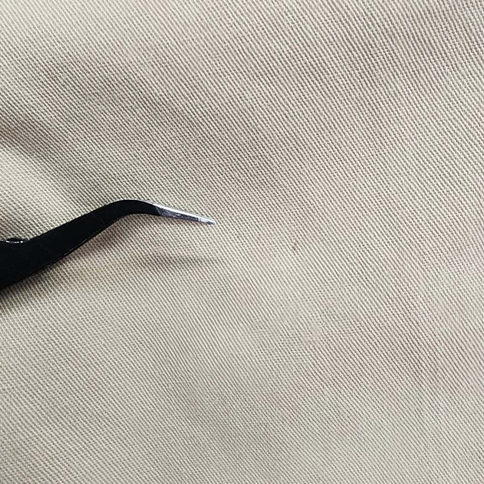 Bermuda feminina vintage anos 90 Haggar casuals 12 bronzeada plissada cintura alta mãe - Imagem 2 de 4