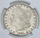 1881-S Morgan Silver Dollar NGC MS61 -  96580