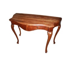 Grande Consolle Italiana Luigi Filippo in Legno di Noce