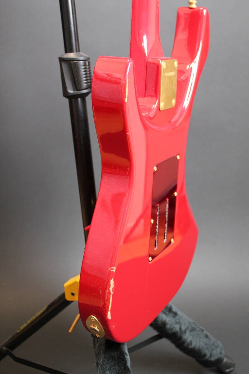 Electric Guitar Fernandes LA-115KK 1990s Red HSS Japan Alder Top