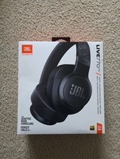 JBL Tune 770NC Noise-Cancelling Wireless Over-Ear Bluetooth Headphones Black