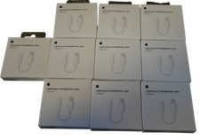 Lot 10 Apple Lighting to Headphone jack Adapter - Free shipping
