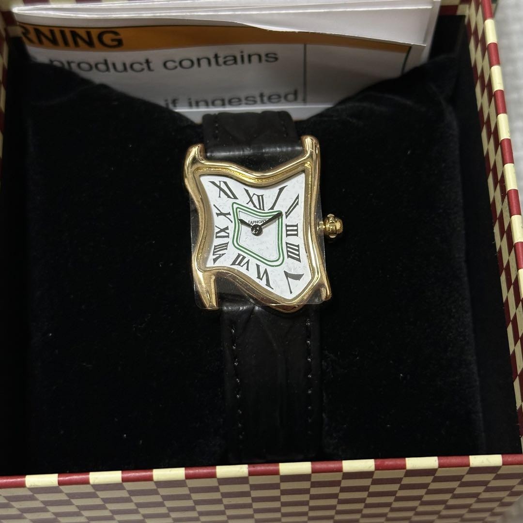 Laphont Square Melting Watch Small Gold | eBay