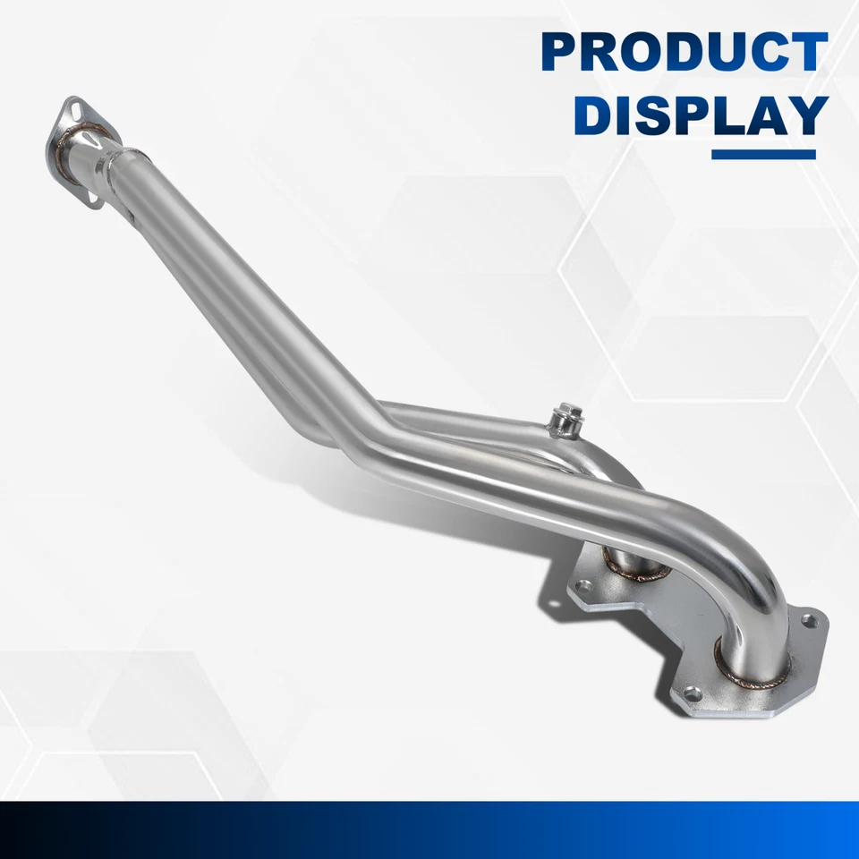 COLECTOR DE CABEZAL DE ESCAPE DE ACERO INOXIDABLE PARA 84-91 MAZDA RX-7 13B 1,3 L NO TURBO Foto 3 de 4