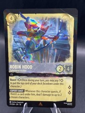 Disney Lorcana Set 10 - Robin Hood Ephemeral Archer Starter deck FOIL