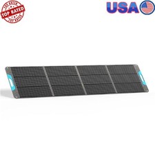 200W Portable Solar Panel IP65 Waterproof Foldable Outdoor Charger RV Camping US