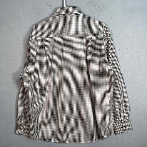 Poggianti 1958 Herren Gr. XL Hahnentritt Baumwolle Hemd Langarm Made In Italy - Bild 2 von 8