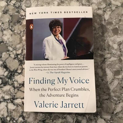 Valerie Jarrett Finding My Voice Trade Paperback Memoir Penguin Biography