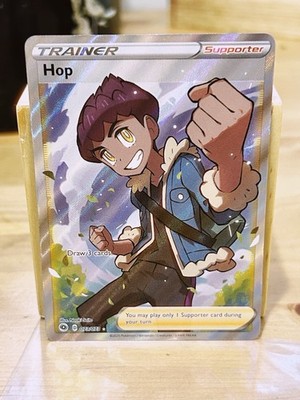 Pokemon TCG Hop 073/073 Full Art Supporter Ultra Rare Champions Path Near Mint