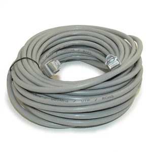 35ft Cat6 Ethernet RJ45 Câble de patch étiré sans glissière GRAY