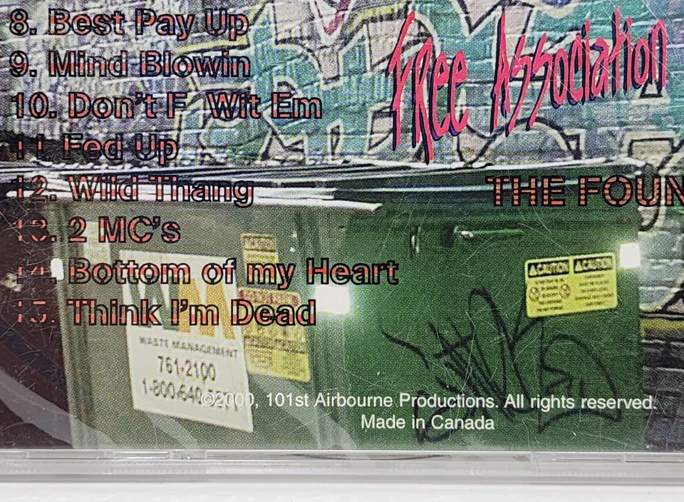 Rearranged Free Association Music Vol 1 The Foundation CD HTF Hip Hop Rap 2000 Foto 3 de 4