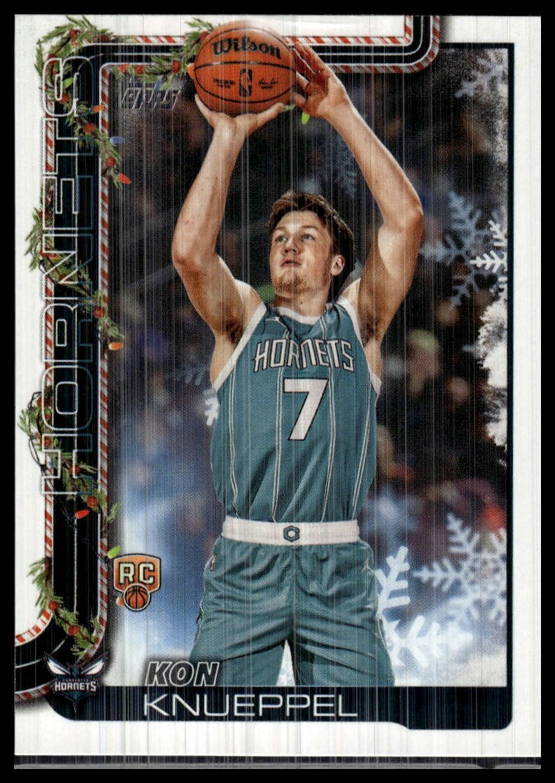 2025-26 Topps Holiday #H164 Kon Knueppel Rookie