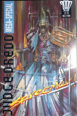 Judge Dredd Mega-Special 1991 2000ad VF-
