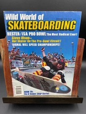 Wild World of Skateboarding Magazine Sept 1978  TONY ALVA  STEVE OLSON  LOGAN