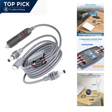 Starlink Mini 3-in-1 Cable 10FT USB C to DC Power Weatherproof Car Plug Adapter
