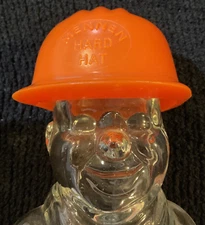 Vintage Avon Mennen Skin Bracer Hard Hat Construction After Shave Bottle