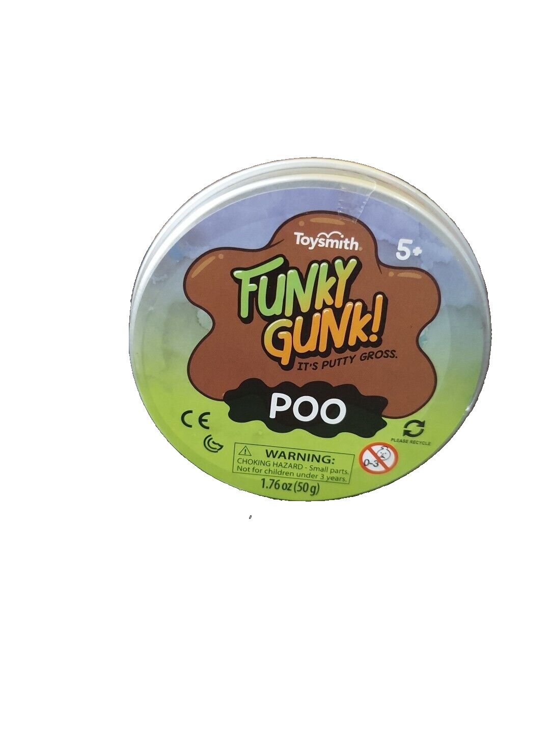 Toysmth 5+ Funky Gunk Its Putty Gross Poo 4 Pack