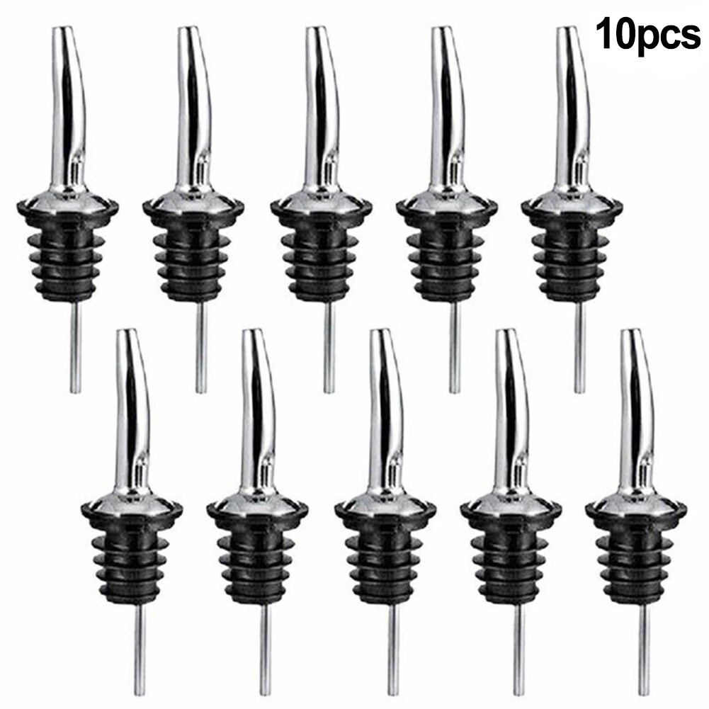 10x LiquorBottle Pourer Bar Wine Oil Vinegar Cocktail Dispenser Stopper 10x-liquorbottle-pourer-bar-wine-oil-vinegar-cocktail-dispenser-stopper