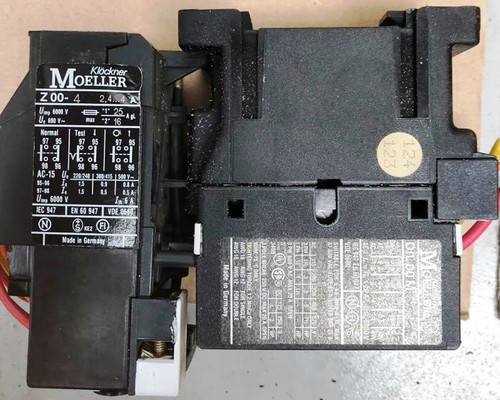 Moeller Klockner DIL-00-M DIL-Z00-4 Contactor Compressor Motor Control 230V 240V - Picture 3 of 4