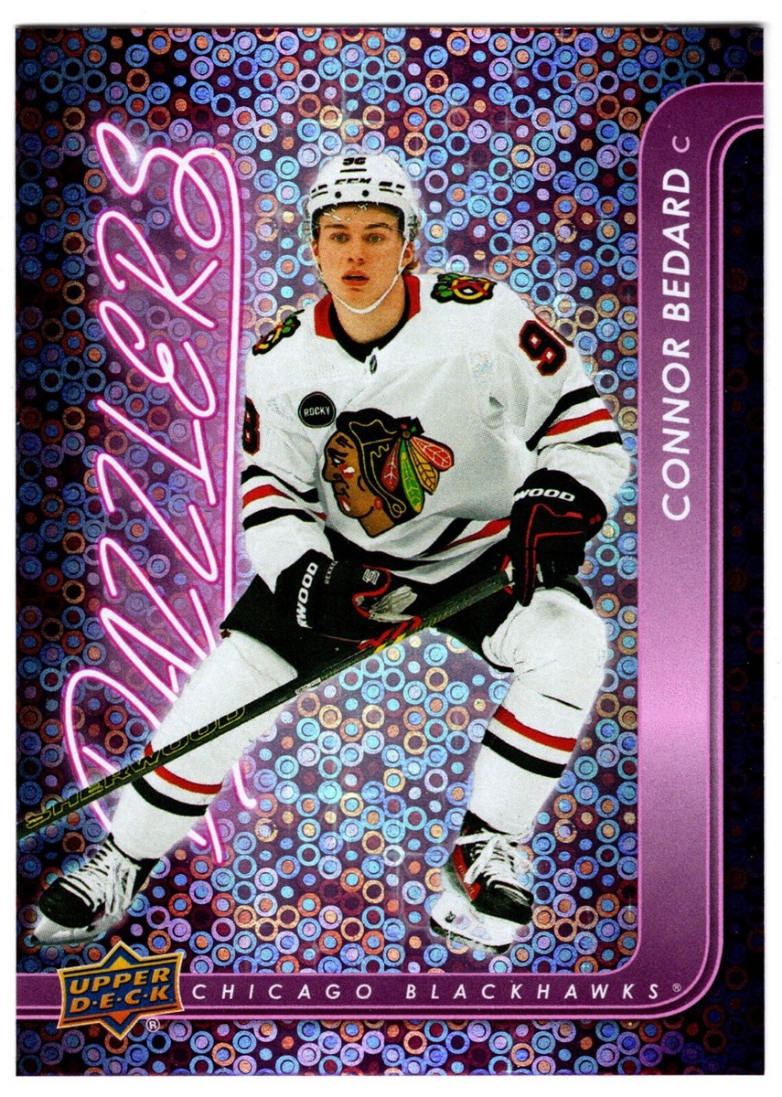 2024-25 Upper Deck Series 1 Dazzlers Pink CONNOR BEDARD DZ-13