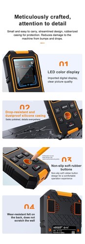 Noyafa Nf513S Detector For Detecting Underground Cable Metal AC Wire Tracer Tool - Picture 18 of 23