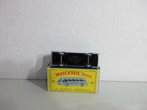 Matchbox Regular Wheels 40 Leyland Royal Tiger Coach D Box - Picture 4 of 19